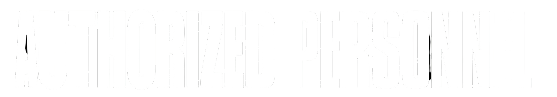 AUTHORIZED PERSONNEL